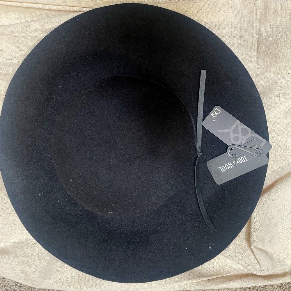 BRAND NEW-ND&Y Panama 100% Wool Felt Hat